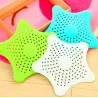 Filtre d'évier de cuisine en silicone - passoire - forme d'étoile