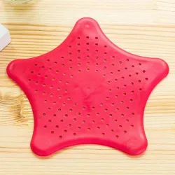 Silicone kitchen sink filter - strainer - star shapeSink strainers