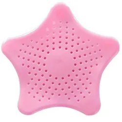 Silicone kitchen sink filter - strainer - star shapeSink strainers