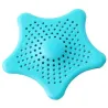 Filtre d'évier de cuisine en silicone - passoire - forme d'étoile