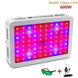 LED-Pflanzenlicht - Doppelchip-LED - Panel - 600W