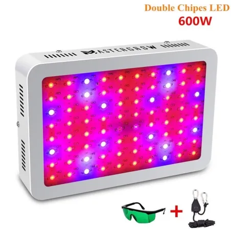 Oświetlenie LED do uprawy roślin - podwójny chip LED - panel - 600WLampa Wzrostu