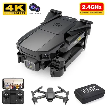 HJ78 Mini - Wi -Fi - FPV - 4K HD podwójna kamera - składany - RC Drone Quadcopter - RTFDrone Części