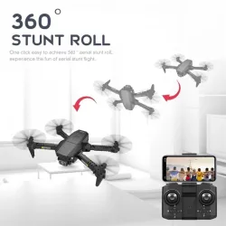 HJ78 Mini - Wi -Fi - FPV - 4K HD podwójna kamera - składany - RC Drone Quadcopter - RTFDrone Części