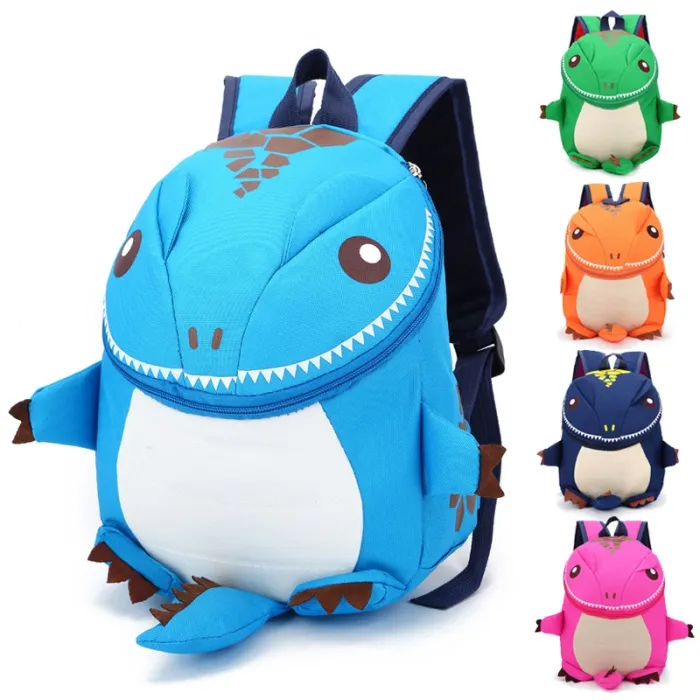 Zaino a forma di dinosauro - borsa da scuola per bambini