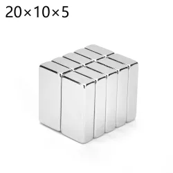 N35 - ímã de neodímio - bloco retangular - 25 * 10 * 5mm