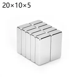 N35 - ímã de neodímio - bloco retangular - 25 * 10 * 5mm