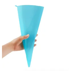 Poche à douille silicone - réutilisable - crème / pâtisserie / glaçage - 30 cm