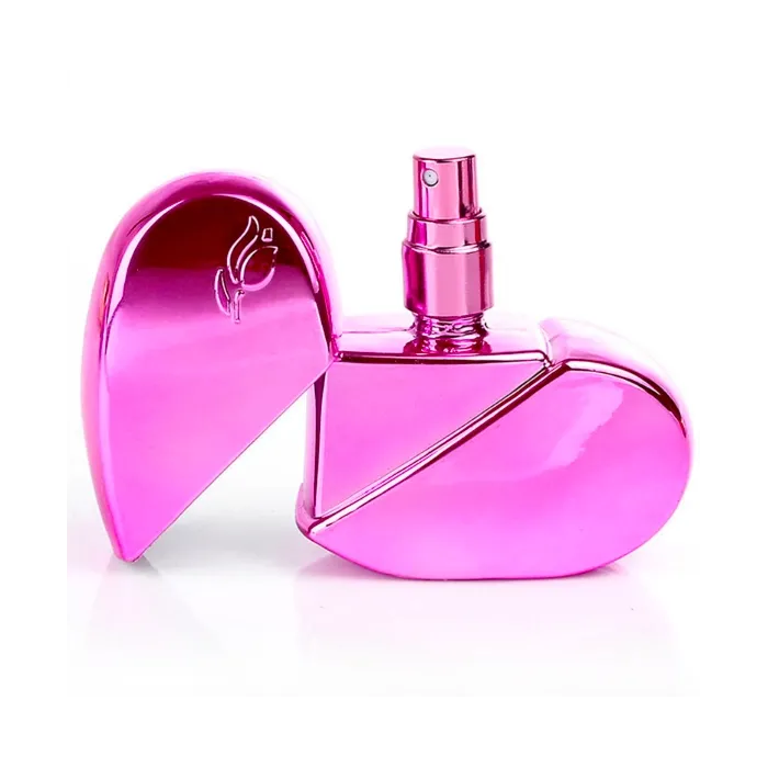 Flakonik na perfumy - pusty pojemnik - z atomizerem - w kształcie serca - 25mlPerfumy
