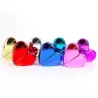 Parfümflasche - leerer Behälter - mit Zerstäuber - herzförmig - 25ml