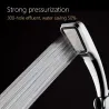 Pommeau de douche à 300 trous - économie d'eau - effet de massage