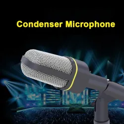 Microphone à condensateur de studio professionnel - filaire