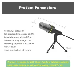 Professional studio condenser microphone - wiredMicrophones