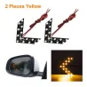 LED spegel blinkers - 14 LED - pilform - 2 st