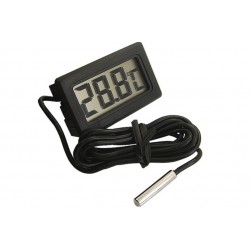 Digitalt termometer - LCD-display - sondesensor