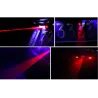 Samochodowe laserowe oświetlenie - światło przeciwmgielne / ostrzegawcze - czerwona linia - gwiazdkiTuning