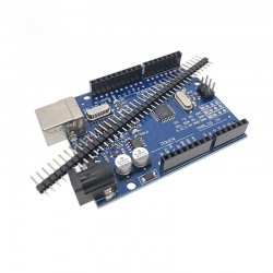 UNO R3 ATmega328P - udviklingskort - Arduino kompatibel - med kabel