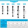 Akvarievannvarmer - med termometer - justerbar - 25W - 50W - 100W - 200W - 300W
