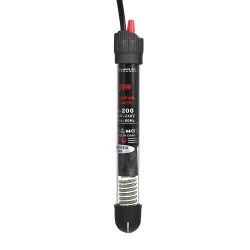 Akvarievannvarmer - med termometer - justerbar - 25W - 50W - 100W - 200W - 300W