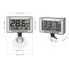 Akvarievannvarmer - med termometer - justerbar - 25W - 50W - 100W - 200W - 300W