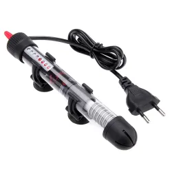 Akvarievannvarmer - med termometer - justerbar - 25W - 50W - 100W - 200W - 300W