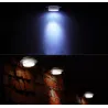 Lampe ogrodowa zasilana energią słoneczną - LED - wodoodporna