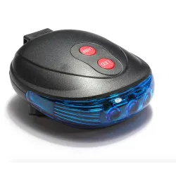 Eclairage laser vélo - feu arrière LED - étanche
