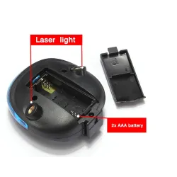 Eclairage laser vélo - feu arrière LED - étanche