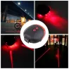 Eclairage laser vélo - feu arrière LED - étanche