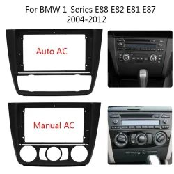 Châssis autoradio 2 Din - Façade - pour BMW Série 1 E88 E82 E81 E87