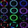 Fargerikt sykkeleikerlys - 32 LED - 30 mønstre