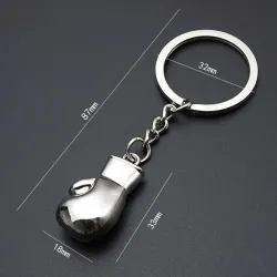 Boxing gloves keychain - 2 piecesKeyrings