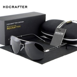 HDCRAFTER - Vintage ylisuuret aurinkolasit - polarisoitu - UV400
