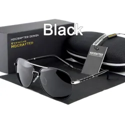 HDCRAFTER - Vintage oversized sunglasses - polarised - UV400Sunglasses