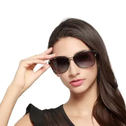 HDCRAFTER - okulary przeciwsłoneczne w stylu kocich oczu - spolaryzowane - UV400Okulary Przeciwsłoneczne