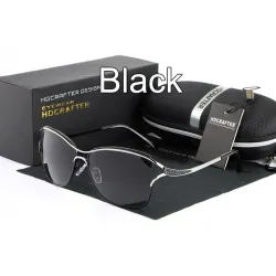 HDCRAFTER - Lunettes de soleil yeux de chat vintage - polarisées - UV400