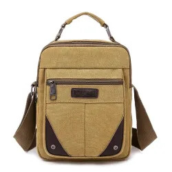 Bolsa pequena de ombro em lona