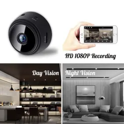 A9 - mini telecamera - wireless - registratore vocale - visione notturna - IP - WiFi - HD 1080P