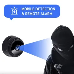 A9 - mini caméra - sans fil - enregistreur vocal - vision nocturne - IP - WiFi - HD 1080P