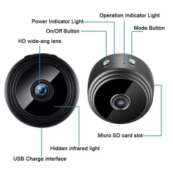 A9 - mini camera - wireless - voice recorder - night vision - IP - WiFi - HD 1080PSecurity cameras