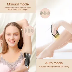Laser epilator - permanent hair removal - 900,000 flashes - 5 levels - IPL - LCDHair removal