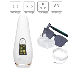 Laser epilator - permanent hair removal - 900,000 flashes - 5 levels - IPL - LCDHair removal