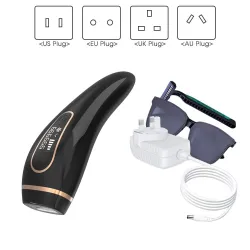 Épilateur laser - épilation définitive - 900 000 flashs - 5 niveaux - IPL - LCD