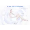 2 i 1 IPL laserpistol - permanent hårfjerning - epilator