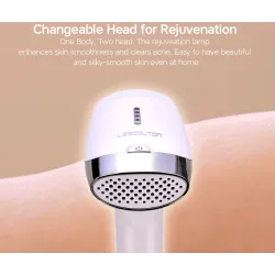 2 i 1 IPL laserpistol - permanent hårfjerning - epilator