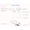2 i 1 IPL laserpistol - permanent hårfjerning - epilator