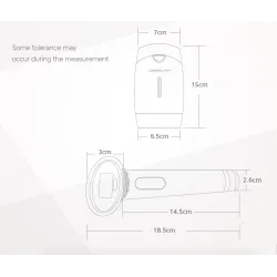 2 in 1 IPL laserpistooli - pysyvä karvanpoisto - epilaattori