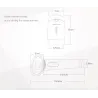 Pistolet laser IPL 2 en 1 - épilation définitive - épilateur