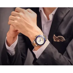 PAULARES - luxurious mechanical watch - stainless steelWatches
