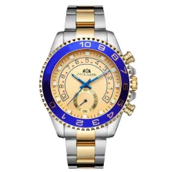 PAULARES - montre mécanique de luxe - acier inoxydable